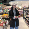 Blazers Women Pure Color Simple Basic Leisure Korean Style College Elegant Outwear Loose Temperament Ladies Cozy Newly