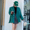 Blazers Women Simple  Solid Popular Trendy Soft Spring Street Wear Young Ladies Leisure Loose Korean Style