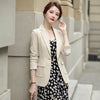 Blazers Women Single Button Slim Fit Coat Long Sleeve Office Lady Outerwear Jacket Pockets Female Chic Coats 2023 Spring Fall