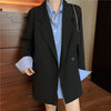 Blazers Women Solid Loose Official Ulzzang Harajuku Trendy High Street Casual Comfortable Classic Minimalist Female Elegant New