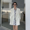Blazers Women Solid Loose Official Ulzzang Harajuku Trendy High Street Casual Comfortable Classic Minimalist Female Elegant New