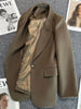 Blazers Women Solid Office Lady Elegant All-match Students Simple Korean Loose Lovely Retro Spring Mujer Sale