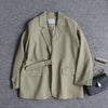 Blazers Women Solid Outwear Office Ladies All-match Casual Autumn Korean Style Elegant Loose Mujer Simple Popular