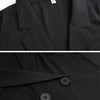 Blazers Women Solid Simple Chic Autumn Outwear Basic Notched Femme Crops Fit Double Breasted Ulzzang Daily Elegant Mujer