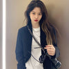 Blazers Women Spring Autumn Design Casual England Style Streetwear Single Buttons Elegant Basic Notched Long Sleeve Chic