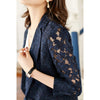 Blazers Women Summer Elegant All-match Single Button Leisure Comfortable Ulzzang Trendy Lace M-6XL Clothing Solid Sale