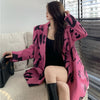 Blazers Women Sweet Print Tender Autumn Casual Korean Style Design Pockets Double Breasted Office Lady Classic Outwear