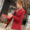 Blazers Women Trendy Double-Breasted Korean Style Soft Ladies  Casual Womens 2022 Clothing Outdoor Daily