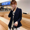 Blazers Women Trendy Double-Breasted Korean Style Soft Ladies  Casual Womens 2022 Clothing Outdoor Daily