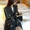Blazers Womens Autumn Outwear Elegant Double Breasted Loose Korean Style Ladies Temperament Female  Trendy Harajuku
