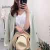 Blazers Womens Spring Chic Loose Leisure Soft Daily Double Breasted Korean Style Female All-match Fit Youth S-3XL