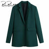 BlingBlingee Spring Autumn ZA 2 Pieces Vintage Blazer Suit 2022 Office Lady Coat Pants Elegant Design Women Basic Urban Outfits