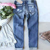 Blue Jeans Retro High Waist Wide Leg Pants Women 2022 Loose Casual Pants Street Wear Dress Wash Boyfriend denim pants