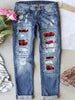 Blue Jeans Retro High Waist Wide Leg Pants Women 2022 Loose Casual Pants Street Wear Dress Wash Boyfriend denim pants