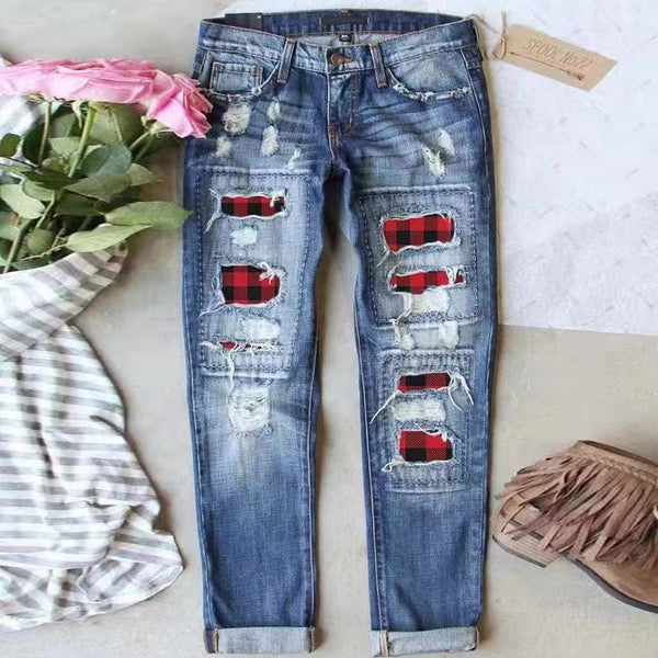 Blue Jeans Retro High Waist Wide Leg Pants Women 2022 Loose Casual Pants Street Wear Dress Wash Boyfriend denim pants