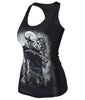 Women Vest 3D Print Tanks Fashion Sexy Tops T-Shits Punk Style Camis Fitness Tee Skull Vests Club Wear Slim Skinny Tanks