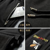 Brand casual pants men's  sports loose pants soft skin friendly pure cotton high-end embroidered pants for men