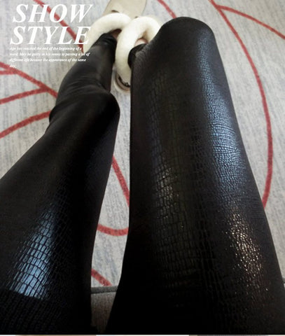 Brand new lady fashion slim pencil legging women sexy snake patten pant girl skinny pants gray pink black designer capris
