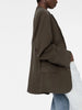 Brown Gree Blazer Pleated Loose Casual Folds Classic Jacket Men's & Women's Same Style Streetwear  Balen8009