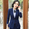 Business formal stripe blazer women spring fashion long sleeve slim jacket office ladies temperament Interview work wear