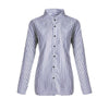 New Women Striped Shirts Autumn Long Sleeve Turn-Down Collar Female Casual Blouse Shirts Blusas Top Plus Size 3XL