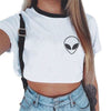 Summer Harajuku Crop Top T Shirt Clothes Sexy Tops For Women Clubwear Cute Croptop For Girls Top Femme