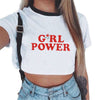 Summer Harajuku Crop Top T Shirt Clothes Sexy Tops For Women Clubwear Cute Croptop For Girls Top Femme