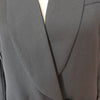 CHICEVER Designer Blazer For Women Notched Collar Long Sleeve Patchwork Tassel Back Split Streetwear Black Coat Female 2022 Tide