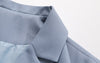 CHICEVER Patchwork Blazer For Women Notched Long Sleeve Sashes Pockets Large Size Casual Coats Female 2022 Autumn Clothing