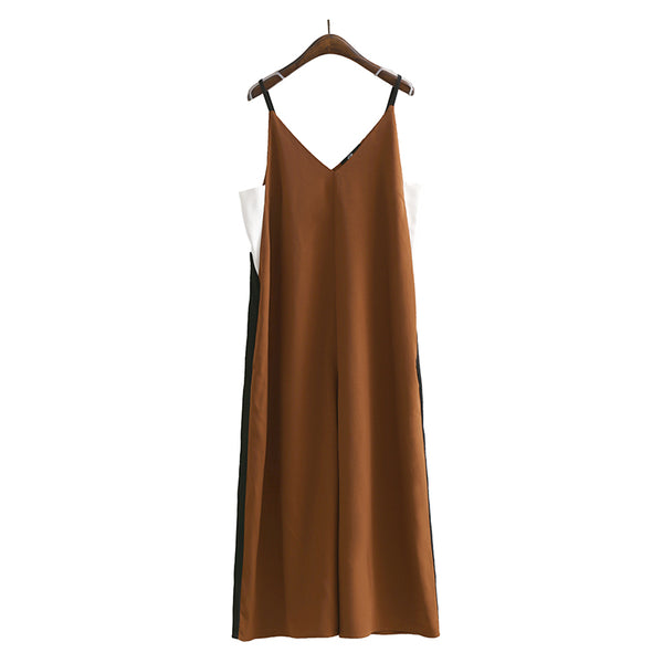 Sexy Off Shoulder Trousers For Women Jumpsuits Pant Loose Spaghetti Strap Long Wide Leg Pants Fashion Casual