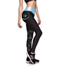 Monster Face Green Eyes Women Fitness Leggings High Elastic Waist Pants Trousers New Arrival Black 3D Print Leggins