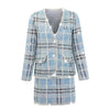 COZOK Autumn And Winter Style Ladies Suits Slim Fit Coat + Skirt2023 Tops Skirt