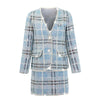 COZOK Autumn And Winter Style Ladies Suits Slim Fit Coat + Skirt2023 Tops Skirt