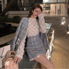 COZOK Autumn And Winter Style Ladies Suits Slim Fit Coat + Skirt2023 Tops Skirt