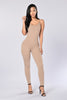 Candy Color Solid Basic Jumpsuits Women Skinny Bodycon Rompers Strapless Sexy Bodysuits