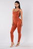 Candy Color Solid Basic Jumpsuits Women Skinny Bodycon Rompers Strapless Sexy Bodysuits