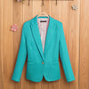 Candy-colored Women Suit Long Sleeves Coat 2022 New Fashion Jacket Blazer Vogue Lined With Striped Single Button Blazers Jacket