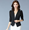 Casaco Feminino Spring Summer Short design Women jacket Slim Suit blazer Slim female Patchwork Gauze Women outerwear