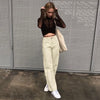 Casual Baggy Vintage Brown Jeans Women High Waist Streetwear Denim Pants Harajuku Trousers Sweatpants 2022 Iamhotty