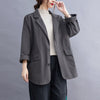 Casual Blazer 2023 Korea Style Autumn Outwear Blazers ELegant Lady Office Work Clothes Suits Oversize Spring Coats