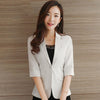 Casual Blazer Women Jacket Summer Female Business Suit Plus Size Blazer Feminino Manga Longa Office Blazers Slim 70N0468