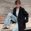 Casual Blazers Women Black Classical Office Ladies Lazy Ulzzang All-match Loose Leisure Trendy Vintage Stylish Female Students