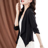 Casual Solid Loose Shirring Blazer Women's Clothing 2023 Autumn Oversized Korean Tops All-match Office Lady Suits