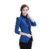 Casual Fashion Suit Women Blazer Buttons Cape Elegant Womens Blazers Long Sleeve Korean Suit Chaquetas Mujer Woman Coat X50030