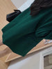 Casual Oversized Women Blazer 2023 Spring Autumn Loose Double Breasted Female Suit Coats Elegant Green Jackets