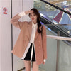 Casual Suit Jacket Women Spring Autumn 2023 Streetwear Clothing Temperament Slim Blazer Suit Jacket LR2207