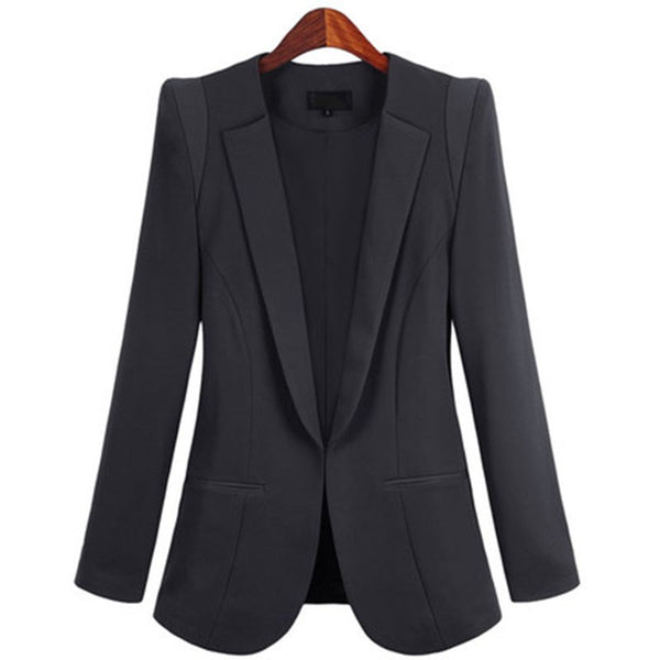 Casual Women Blazers And Jackets Long Sleeve Korea Jacket Female Business Suit Campera Mujer Plus Size Feminino Coats 50N0499