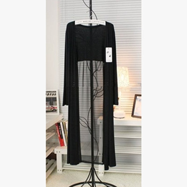 Casual Women Cardigan Open Front 2022 Long Sleeve Autumn Shirt Solid Beach M Women Top Thin Kimono Outerwear Cardigan Women