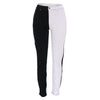 Casual Women Black White Patchwork Straight Trousers Hip Hop Slim Woman Jeans 2022 Autumn Denim Pants