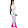 Casual Women tracksuit sweatshirt tops pencil jogger sweatpant suit two piece set sport matching set outfit